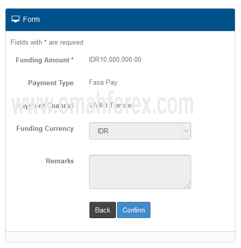 Cara deposit tickmill