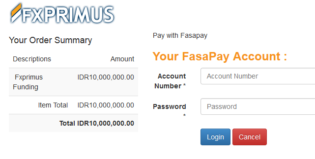 Cara deposit tickmill