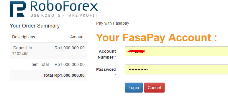 Cara deposit tickmill
