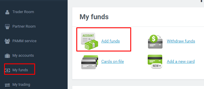 Cara deposit tickmill