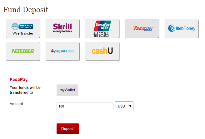 Cara deposit tickmill